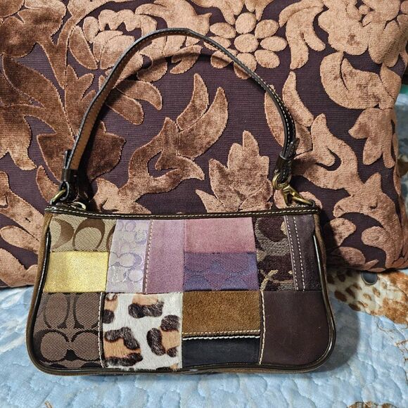 Coach Handbags - 2005 Vintage y2k Coach Holiday Demi Shoulder Bag